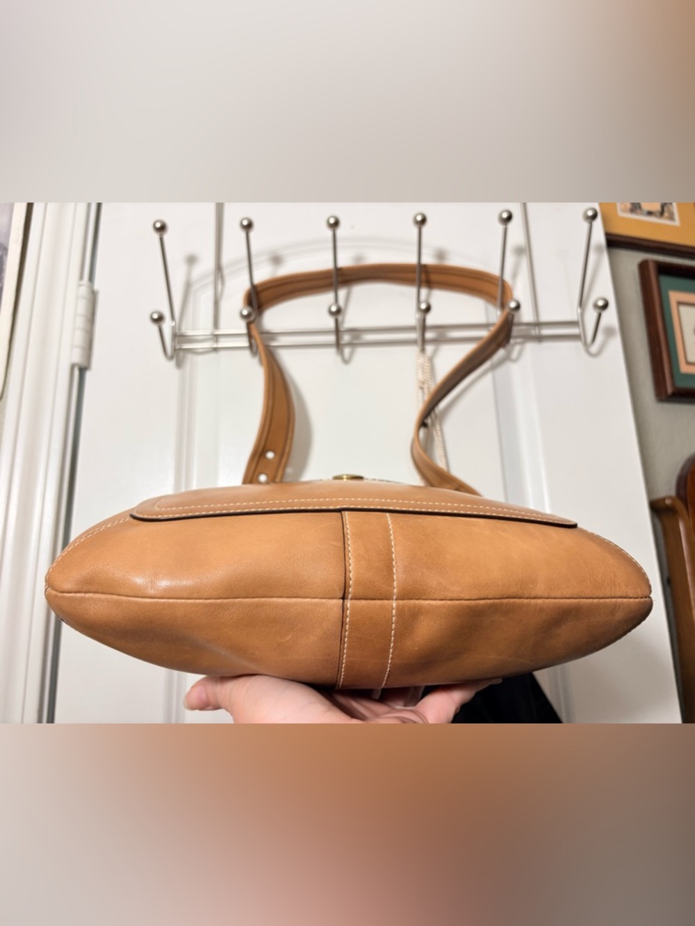 2007 COACH Bleecker Heritage Leather Crossbody Bag or Shoulder Bag - Picture 6 of 16